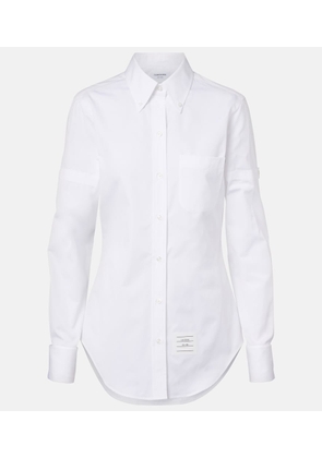 Thom Browne Logo cotton shirt