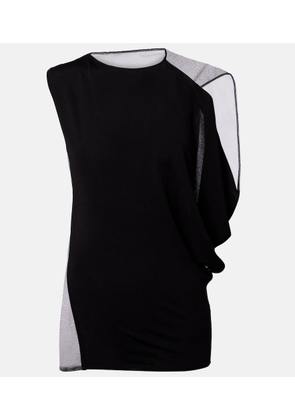 Sportmax Geranio asymmetric top