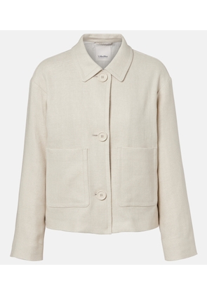 'S Max Mara Dattero linen and cotton jacket