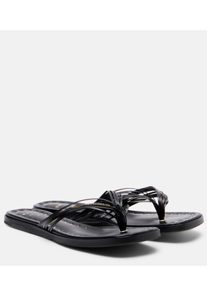 Sacai Leather thong sandals