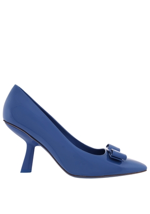 Ferragamo Vara Bow Slip-On Pumps