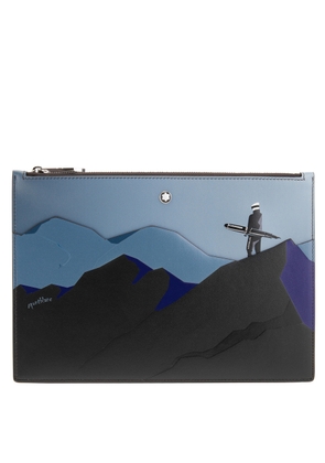 Montblanc Meisterstuck Scenic Pouch With Snowboarder