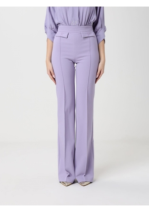 Pants ELISABETTA FRANCHI Woman color Lilac