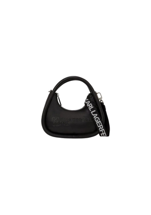 Karl Lagerfeld Black Polyethylene Handbag