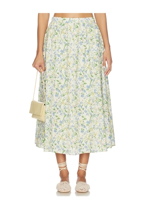 ASTR the Label Wylda Skirt in Green. Size L. Also in M, S, XL, XS.