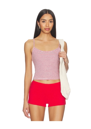 Fait Par Foutch Karina Tank Top in Red,Blue. Size L. Also in M, S, XS, XXS.