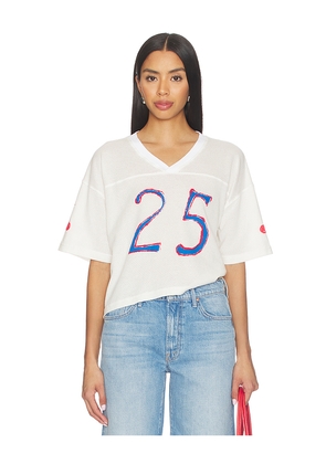 MOTHER The Airball Top in Ivory. Size L. Also in M, S, XL, XS.