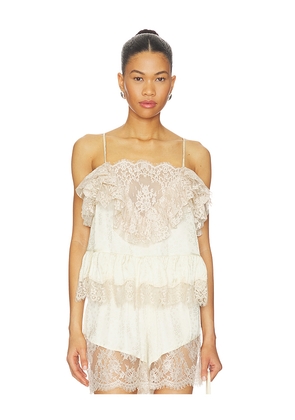 Sea Ethel Solid Camisole Top in Ivory. Size L. Also in M, S, XL, XS, XXS.