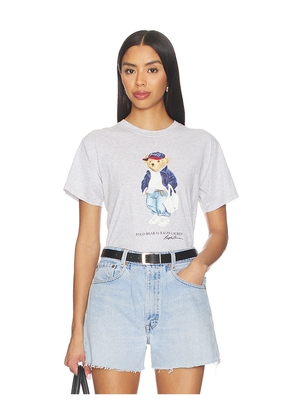 Polo Ralph Lauren Cotton Jersey Crew T-shirt in Light Grey. Size L. Also in M, S, XL, XS, XXS.