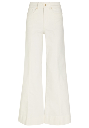 Good American Good Waist Palazzo Wide-leg Jeans - White - 28 (W28 / UK10 / S)
