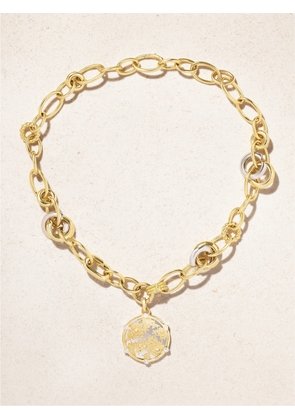 FoundRae - Resilience Menagerie 18-karat Yellow And White Gold Diamond Necklace - One size
