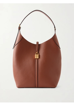 DeMellier - Siena Full-grained Leather Shoulder Bag - Brown - One size