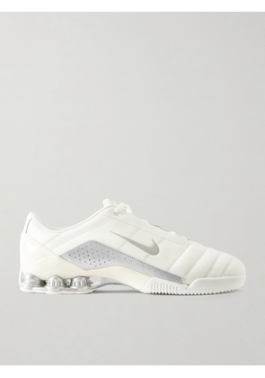 Nike - T90 Shox Magia Qs Leather Sneakers - Silver - US5,US5.5,US6,US6.5,US7,US7.5,US8,US8.5,US9.5,US10,US10.5,US11,US12