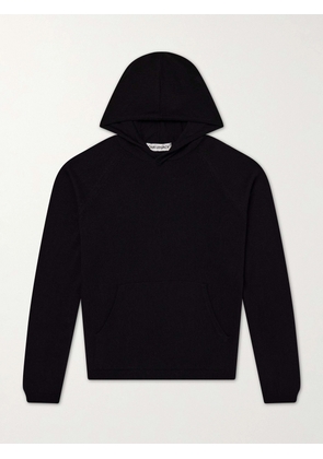 Our Legacy - Knitted Silk Hoodie - Men - Black - IT 44