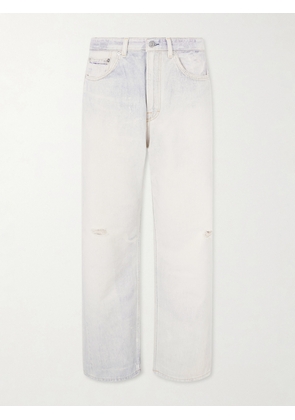 Our Legacy - Third Cut Straight-Leg Distressed Printed Jeans - Men - Neutrals - UK/US 28