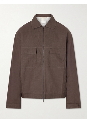 A Kind Of Guise - Embu Linen Jacket - Men - Brown - XS