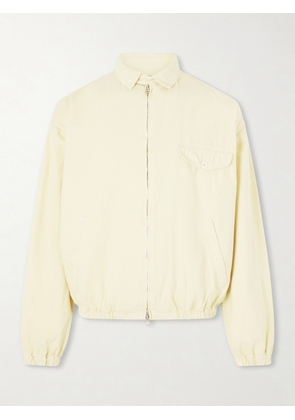 Remi Relief - Cotton-Twill Jacket - Men - Yellow - XS