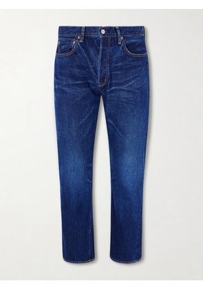 Remi Relief - 1954 Straight-Leg Cropped Distressed Jeans - Men - Blue - S