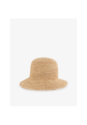Womens Boutique Bonita Bonita's Raffia Bucket Hat