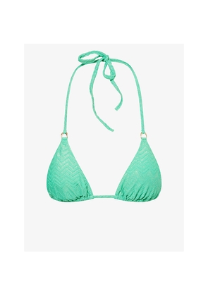 Womens Melissa Odabash Key West Triangle Bikini Top