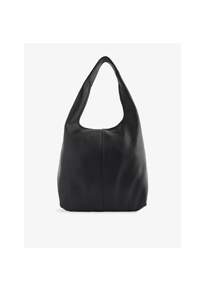 Mens Ami Paris Etienne Leather Hobo Bag