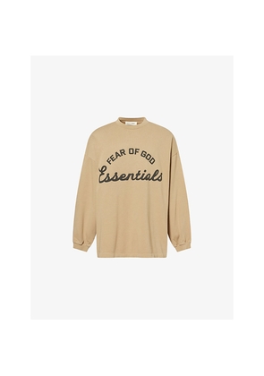 Mens Fear Of God Essentials Training 90S Long-Sleeve Cotton-Jersey T-Shirt