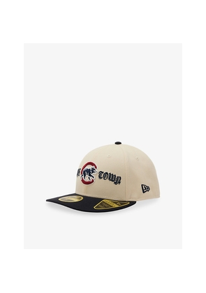 Mens New Era 59Fifty Coops Chicago Cubs Woven Cap