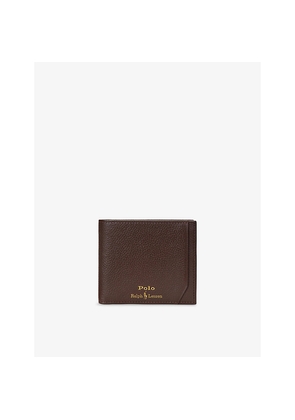 Mens Polo Ralph Lauren Logo-Embossed Leather Billfold Wallet