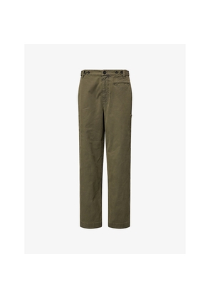 Womens JW Anderson Cotton Cargo Trousers