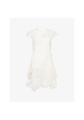 Womens Simkhai Novelle Lace Mini Dress