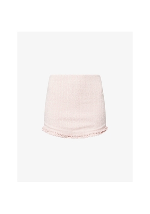 Womens Devon Windsor Bianca Woven Mini Skirt