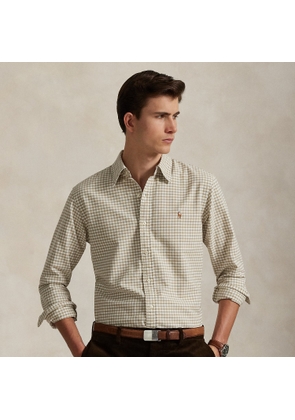 Custom Fit Gingham Oxford Shirt