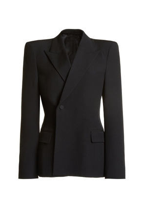 Balenciaga Tailored Twill Blazer Jacket - Moda Operandi