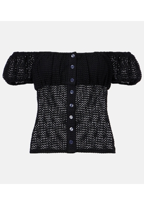 Montce Millie crochet top