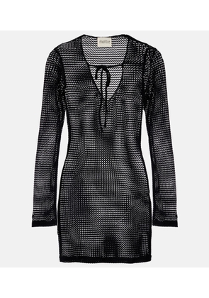 Montce Sophia crochet minidress