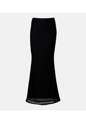 Montce Natalia crochet maxi skirt