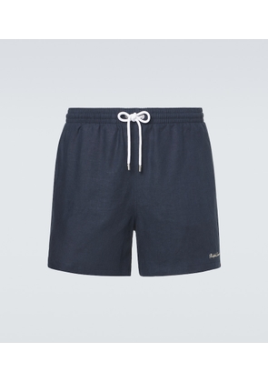 Ralph Lauren Purple Label Amalfi linen swim trunks