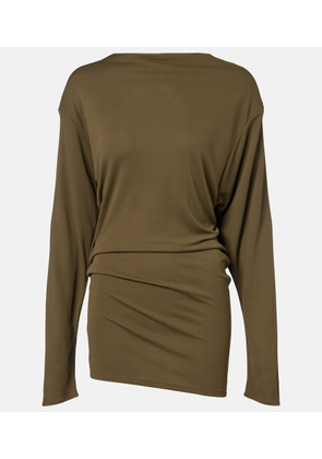 Jacquemus Mistral jersey minidress