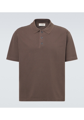 Frame Cotton pique polo shirt