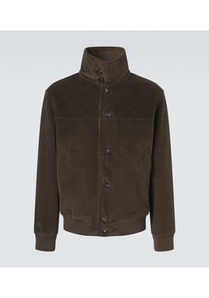 Loro Piana Merremma cotton corduroy bomber jacket