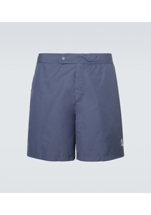Brunello Cucinelli Logo swim trunks