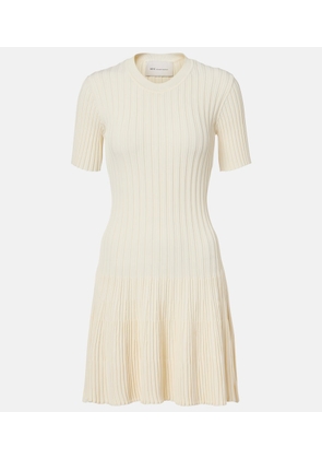 Ami Paris Ribbed-knit minidress