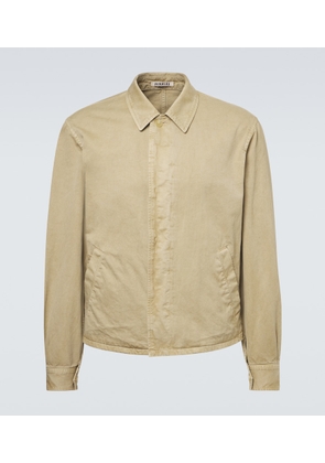 Auralee Cotton blouson jacket