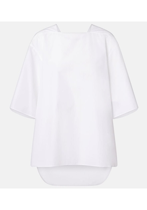 The Row Hamza cotton poplin top