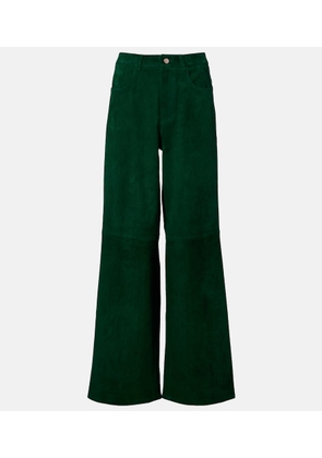 Stouls Mytheo suede wide-leg pants