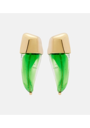Bottega Veneta Prisma glass earrings