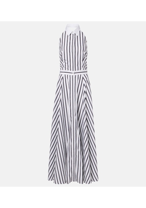 Ralph Lauren Collection Eldred striped cotton shirt dress