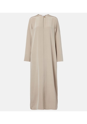 Max Mara Unghia silk-blend midi dress