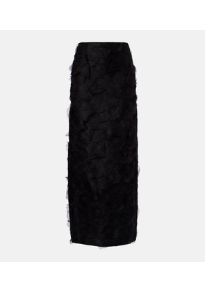 Max Mara Adepto silk maxi skirt