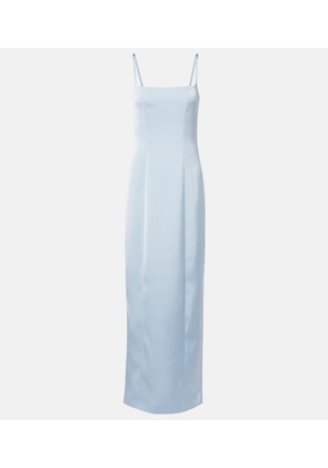 Rotate Satin maxi dress